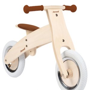Janod Holz-Laufrad BIKLOON mit Aufklebern Laufräder