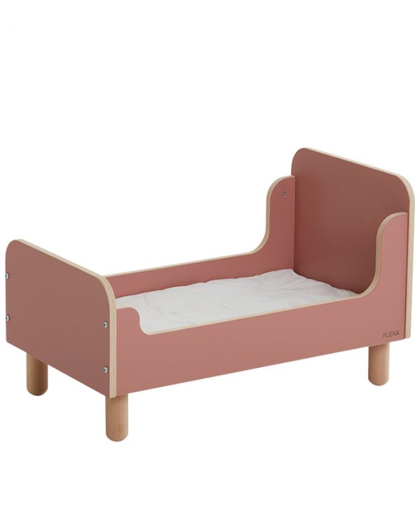 FLEXA Puppenbett SWEET DREAMS 2-teilig in rosa Kinderspielzeug