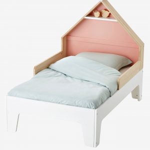 Mitwachs-Kinderbett “Tipili”, Hausbett weiß von vertbaudet Kinderbetten