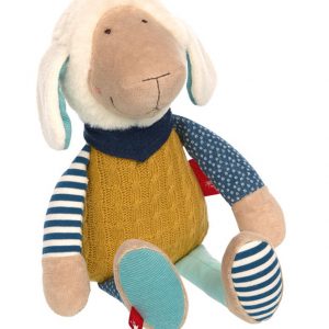 Sigikid Kuscheltier PATCHWORK SWEETY – SCHAF (32cm) Kuscheltiere