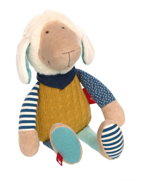 Sigikid Kuscheltier PATCHWORK SWEETY – SCHAF (32cm) Kuscheltiere