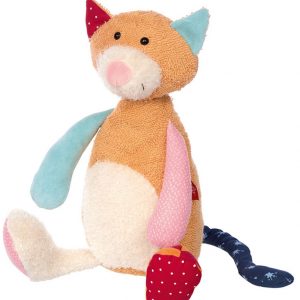 Sigikid Kuscheltier PATCHWORK SWEETY – KATZE (34cm) Kuscheltiere