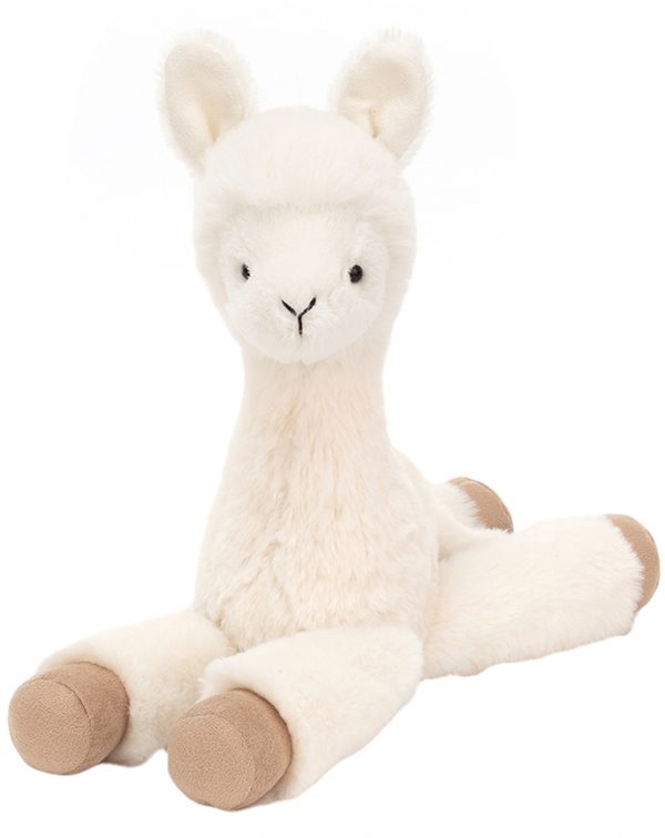 Jellycat Kuscheltier DILLYDALLY LLAMA SMALL (29cm) in creme Kuscheltiere