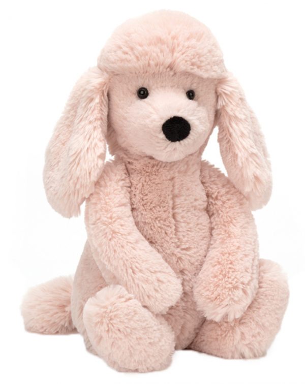 Jellycat Kuscheltier BASHFUL POODLE (18cm) in rosa Kuscheltiere