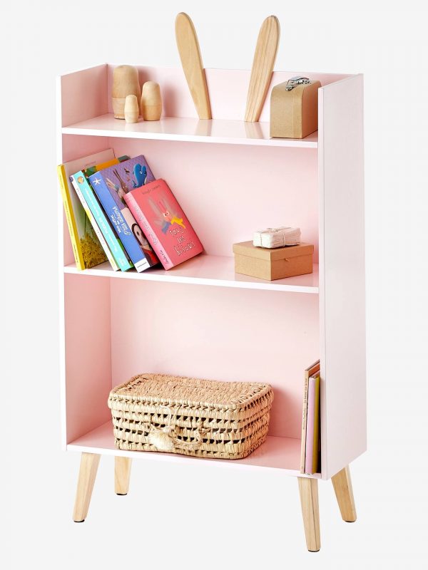 Kinderzimmer-Bücherregal „Spring“ rosa von vertbaudet Bücherregal Kinderzimmer