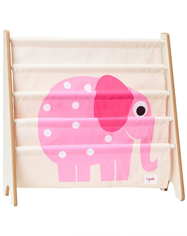 3 sprouts Stand-Bücherregal ELEFANT in beige/pink Bücherregal Kinderzimmer