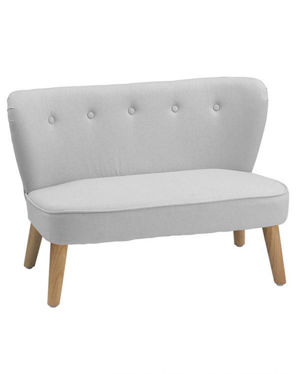 Kids Concept Sofa SIMPLE (91,5×55,5) in grau Kindersofa