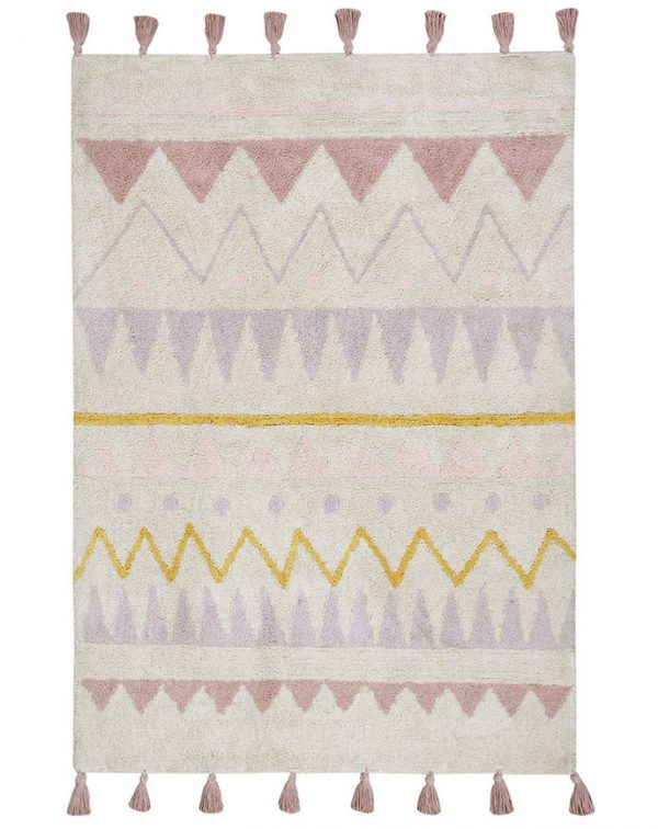 Lorena Canals Teppich AZTEKE (120×160) in creme/beige Teppiche