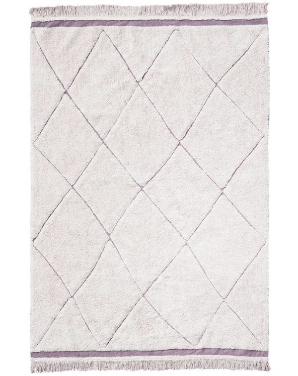 Lorena Canals Teppich RUGCYCLED® – BEREBER (140×200) in beige Teppiche