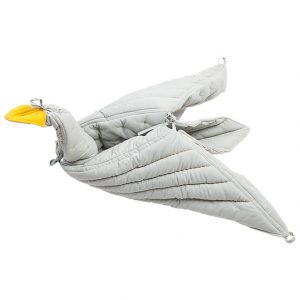 FABELAB Kuschel-Decke DREAMY BIRD in rauchblau Decken