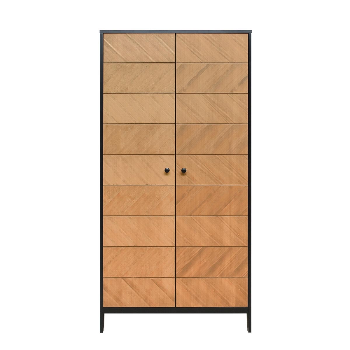 Isle of Dogs Kleiderschrank mit rosa Motiven Kinderschränke