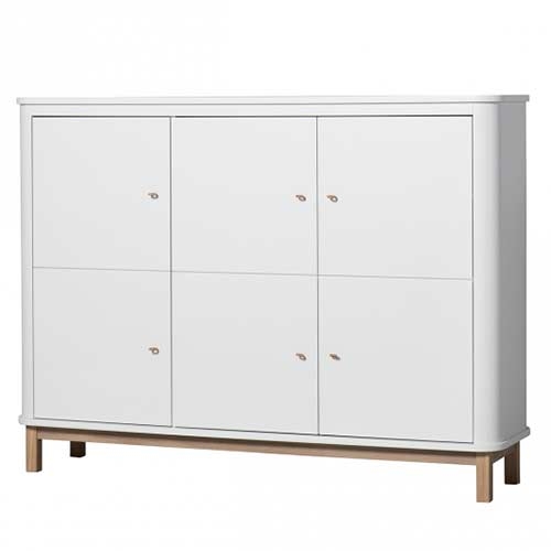 Sebra Kleiderschrank 2-türig Weiß Kinderschränke