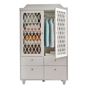 Cam Cam Kleiderschrank Harlequin Light Sand Kinderschränke