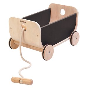 Plantoys Nachziehwagen Schwarz Nachziehtiere