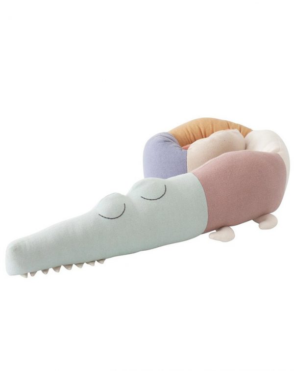 Sebra Kuschel-Kissen SLEEPY CROC (190 cm) in bunt Kissen