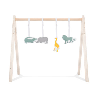 Kids Concept® Babygym EDVIN, weiß/grau Spielbögen