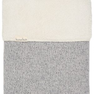 Koeka Babydecke VIGO TEDDY (75×100) meliert in sparkle grey Decken