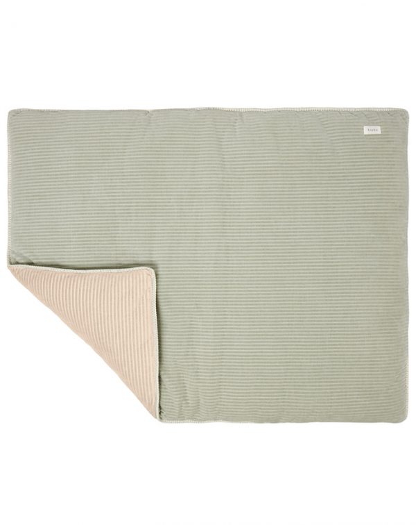 Koeka Krabbeldecke VIK (80×100) in shadow green/sand Decken